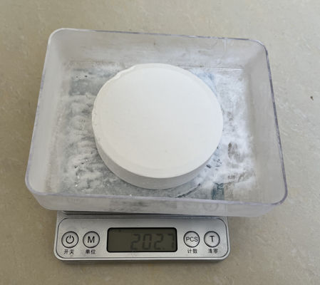Swimming Pool Tcca Trichloroisocyanuric Acid Tcca 90 Chlorine Tablet C3O3N3Cl3