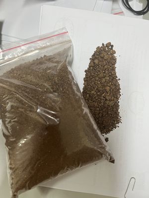 Membersihkan Tambak Ikan Tepung Biji Teh Bubuk Pupuk Mengurangi Nitrit