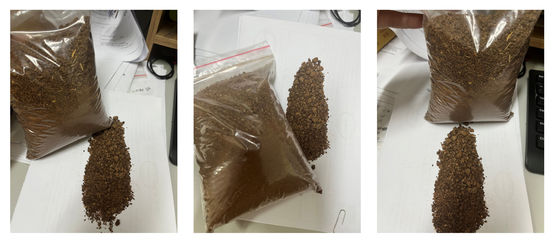 Promote Shelling Of Shrimps And Crabs Straw Brown Tea Seed Meal