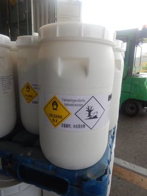 UN 2880 Kalsium Hipoklorit 70 Bubuk Putih Granular Klorin Bau