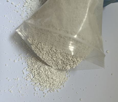 TCCA 90 Granular 5-15 mesh dengan Kelembaban 0,5% Max dan Rumus Kimia C3Cl3N3O3